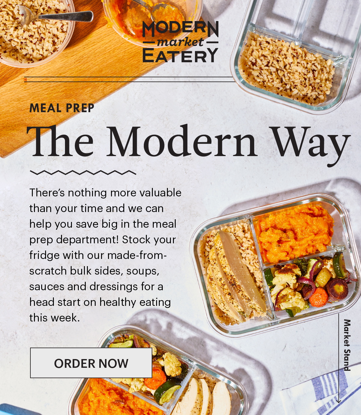Revolutionize Your Meal Prep with Modern Market! Modern Market Eatery