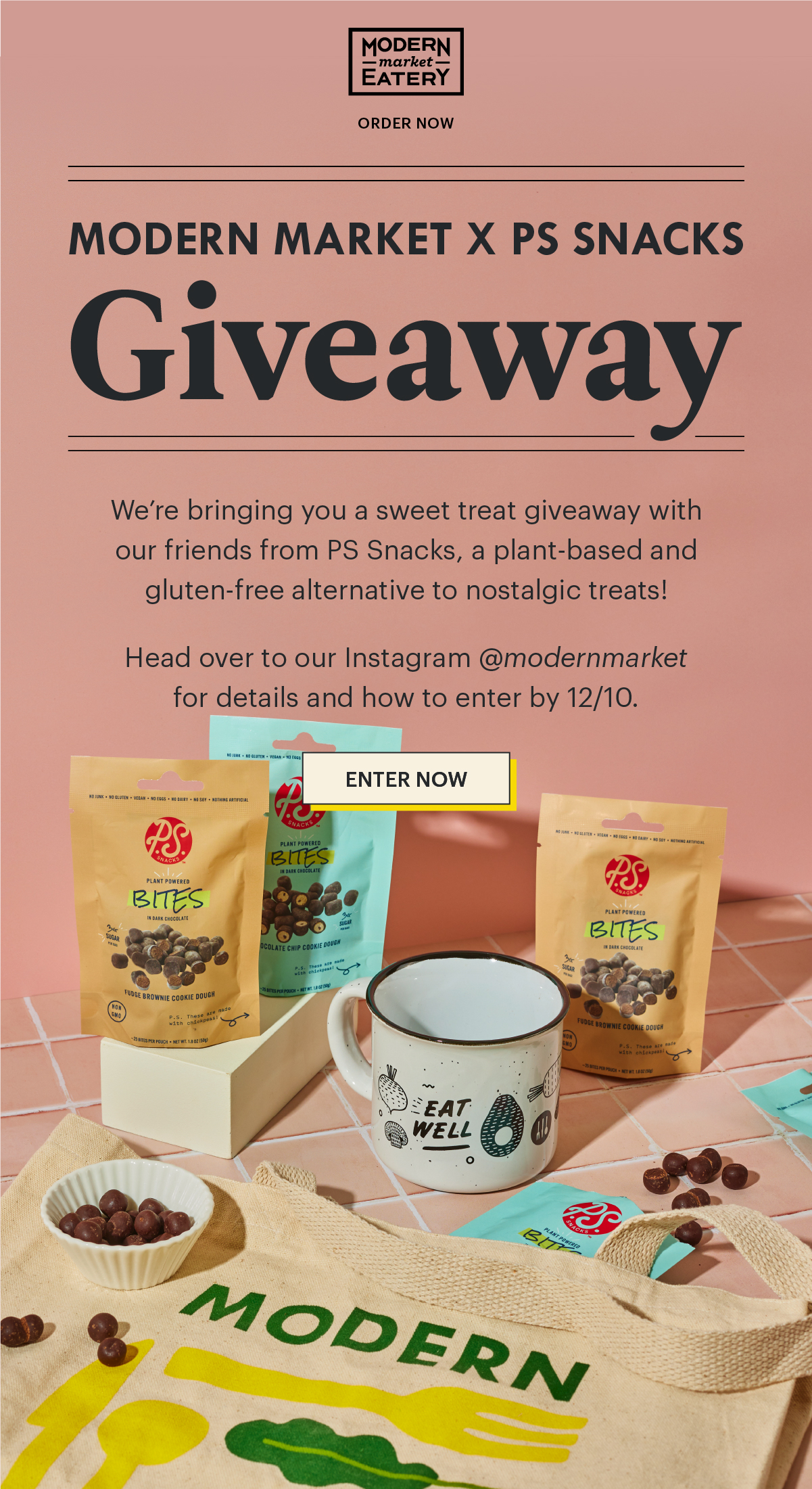 GIVEAWAY Modern Market x PS Snacks Modern Market Eatery